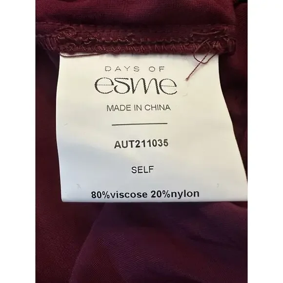 ESME THE GREAT GATSBY VELVET MIDI DRESS Size Small Whimsy Goth Holiday Keyhole - Picture 11 of 12